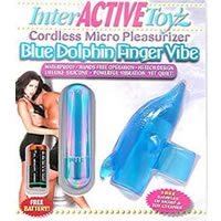 Blue Dolphin Finger Vibe