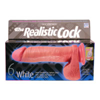 Doc Johnsons Realistic Cock White