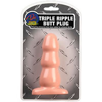 Triple Ripple Butt Plug