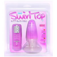 Swirl Top Butt Plug VIbe