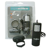 Aqua Silks Vibrating Cock Ring