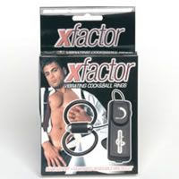 X Factor Vibrating Cock and Ball Rings