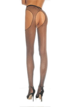 Fishnet Suspender Tights