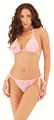Pink Swirl Glitter Bikini