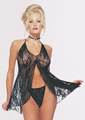 Purple Lace Babydoll