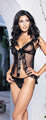 Black Sheer Babydoll