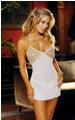 Lace and Chiffon Minidress