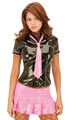 Vinyl School Girl Set