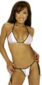 Baby Pink and Black Bikini