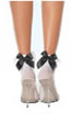Anklets with Ruffle and Bow
